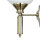 Wandleuchte in Messing antik MARLOW Wandlampe Flur