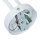 Wandlampe Weiß E27 mit Leselampe verstellbar GU10