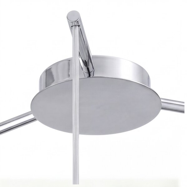 Dekorative Hängeleuchte Bolsano Weiß Ø50,5cm 3-Flmg