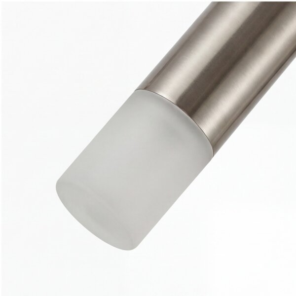 Pendelleuchte LED Nickel Metall 2700K Up Down Ø32 cm