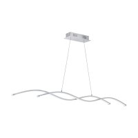 Dekorative Hängeleuchte LED Lasana 2 Weiß 2-Flmg