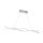 Suspension LED Lasana 2 blanc 3-Flmg