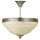 Lampe &agrave; suspendre Marbella Champagne &Oslash;37cm 3-Flmg