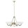 Hängeleuchte Savoy Weiß Ø74cm 6-Flmg