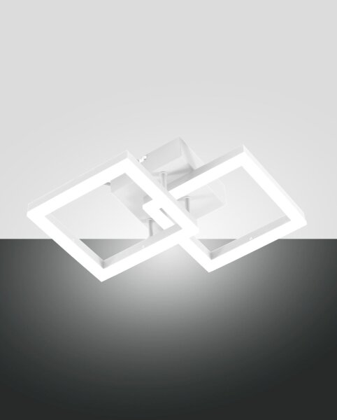 LED Deckenleuchte Aluminium 3000K Weiß L:28,5 cm