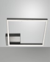 LED Deckenleuchte Schwarz 3000K B:45 cm Aluminium
