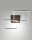 LED Deckenleuchte Aluminium 3000K Rostbraun B:65 cm