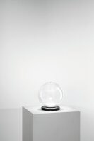 LED Tischleuchte Glas 2700/3000/4000K Schwarz L:25 cm