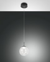 LED Hängelampe Glas 2700/3000/4000K Schwarz...