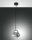 LED Pendelleuchte Rauchglas 2700/3000/4000K Schwarz