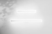 LED Wandleuchte Aluminium IP65 3000K Weiß B:62,5 cm