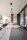 Deckenleuchte Aluminium IP54 Dunkelgrau Glas E27