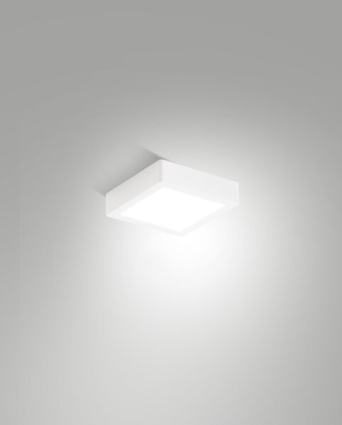 LED Deckenleuchte Aluminium IP54 3000K Weiß L:14,5 cm
