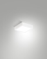 LED Deckenleuchte Aluminium IP54 3000K Wei&szlig; L:14,5 cm