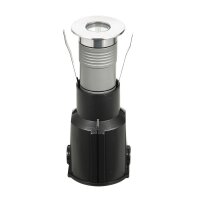 LED Einbauleuchte Edelstahl Außen IP67 3000K B:7 cm