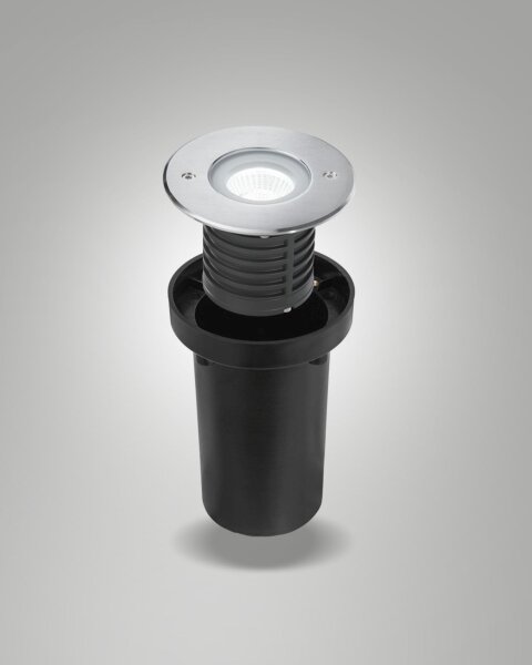 LED Einbauleuchte Edelstahl IP67 3000K L:11,6 cm