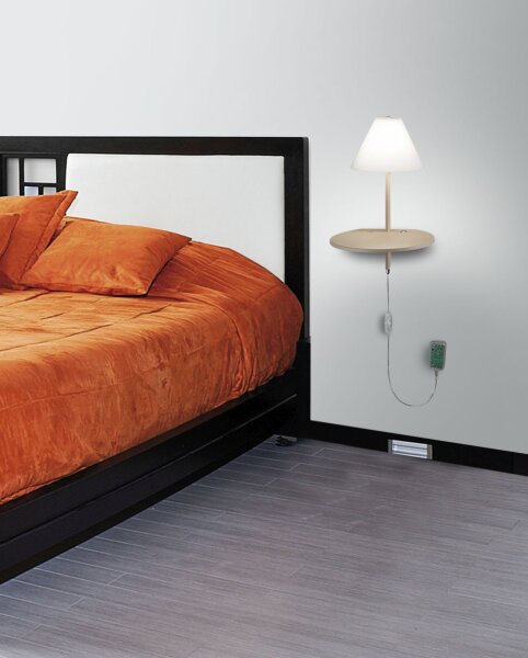 LED Wandleuchte Glas 3000K Weiß T:25 cm blendarm