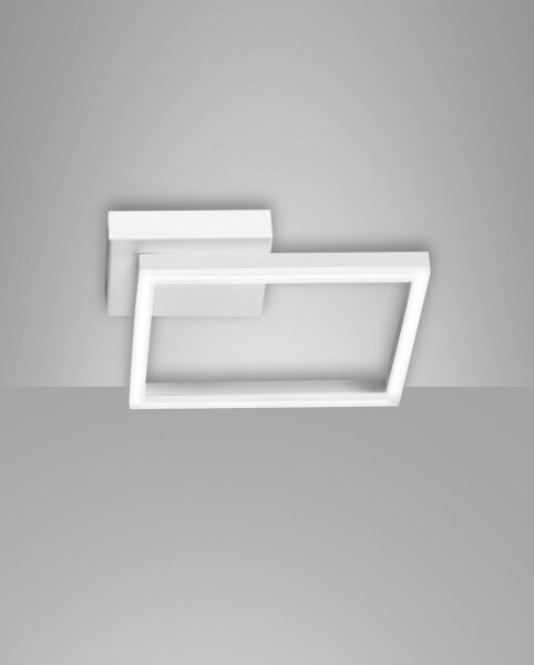 LED Deckenleuchte Aluminium 3000K Weiß dimmbar L:30 cm