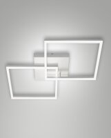 LED Deckenleuchte Aluminium 3000K Weiß dimmbar L:65 cm