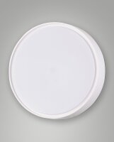 LED Deckenleuchte IP65 3000K Weiß B:30 cm dekorativ