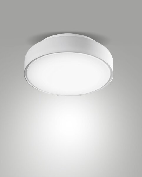 Deckenleuchte Bewegungsmelder IP65 E27 Weiß L:25 cm