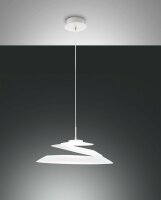 LED Pendelleuchte Glas 3000K Weiß blendarm...