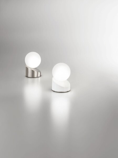 LED Tischleuchte Glas 3000K Weiß H:15 cm blendarm