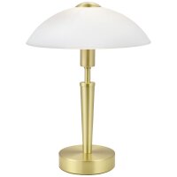 Lampe de table à intensité variable laiton...