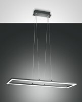LED Hängelampe Aluminium IP40 3000K Anthrazit L:92 cm