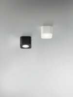 LED Deckenleuchte Aluminium 3000K Weiß B:6,5 cm