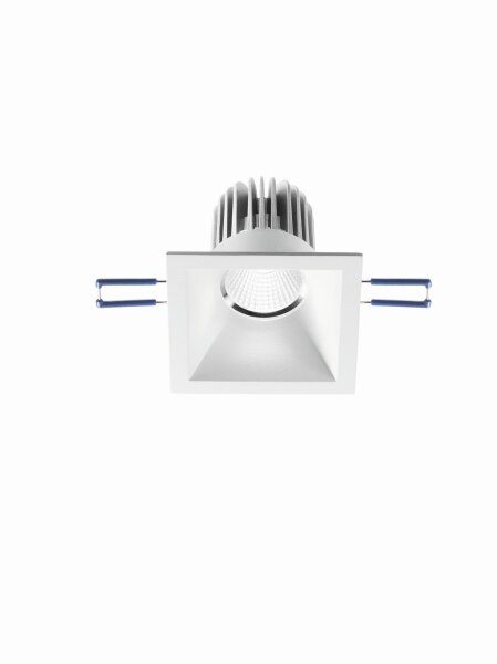 LED Einbauleuchte IP40 3000K Aluminium Weiß L:8,2 cm
