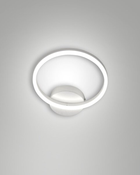 LED Wandleuchte Weiß 3000K dimmbar H:30 cm 1890 lm