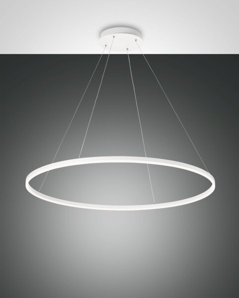 LED Pendelleuchte Weiß 4000K dimmbar Ø100 cm rund