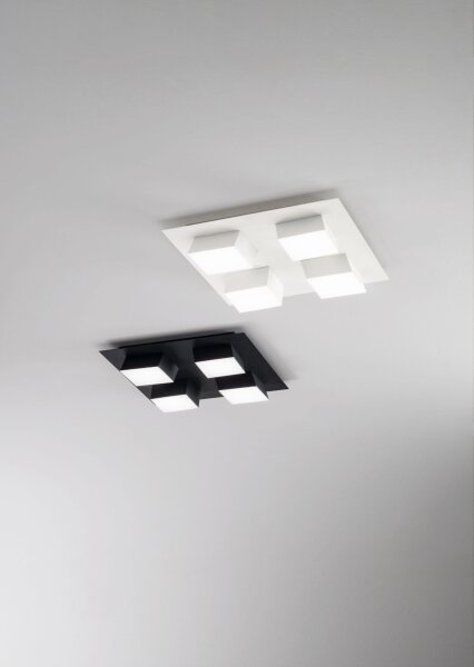 LED Deckenleuchte Weiß 3000K B:35 cm 4160 lm dekorativ