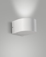 LED Wandleuchte Aluminium IP65 3000K Weiß B:12 cm