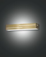 LED Wandleuchte Messing Up Down 3000K T:7 cm blendarm
