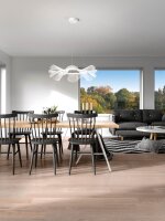 LED Pendelleuchte Weiß 3000K dimmbar L:72 cm 5500 lm