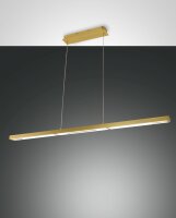 LED Pendelleuchte Messing 3000K 4800 lm L:110 cm