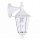 Applique murale dextérieur LATERNA 5 en blanc