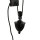 Verstellbare Wandlampe Industrie Design Holz Metall