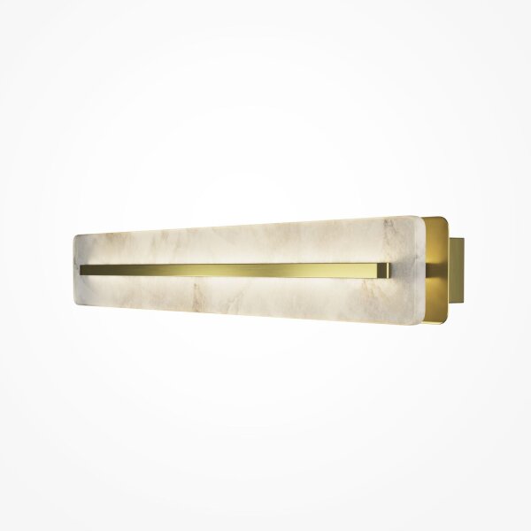LED Wandlampe Alabaster Glas B:60 cm 3000 K indirekt