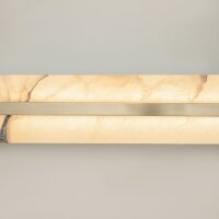 LED Wandlampe Alabaster Glas B:80 cm 3000 K indirekt