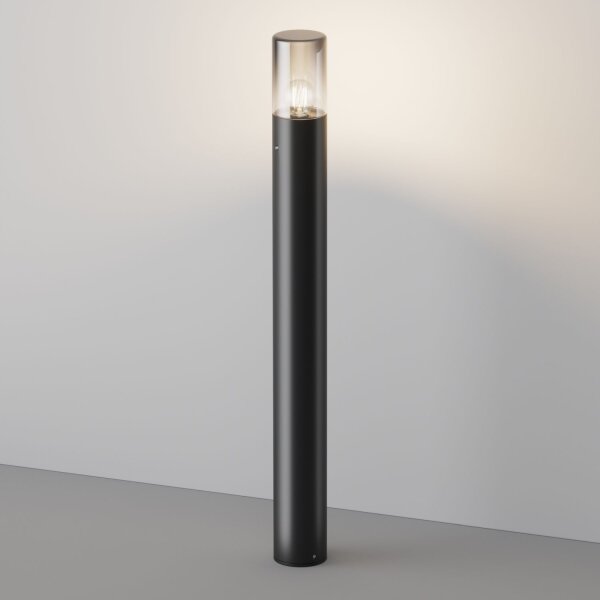 Pollerleuchte Aluminium Glas IP54 80 cm E27 blendarm