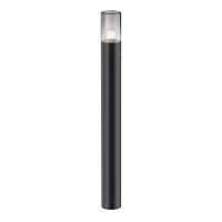 Pollerleuchte Aluminium Glas IP54 80 cm E27 blendarm