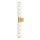 LED Wandlampe Glas Metall Gold H:76 cm 800 lm 3000 K