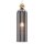 Runde Pendelleuchte E14 Glas Metall Grau Gold Ø10 cm