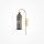 Wandleuchte Modern Glas Grau Gold B:10 cm E14 blendarm