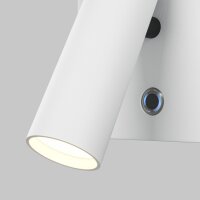 LED Wandspot dimmbar H:11 cm 2700 K induktiv flexibel