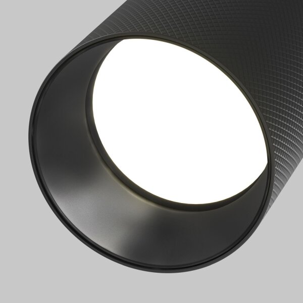 Flexibler Deckenspot Aluminium Schwarz GU10 B:5,4 cm