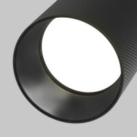 Flexibler Deckenspot Aluminium Schwarz GU10 B:5,4 cm